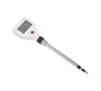 ZASCHMOY Tester EC del Suolo Ad Alta Precisione con Schermo LCD Trasparente - Conducibilità del Suolo Portatile e Rapida Risposta con Compensazione Automatica della Temperatura, ABS Durevole e