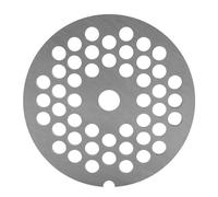 ZASCHMOY Tritacarne Coltello a Disco Tritacarne in Acciaio Al Carbonio Fori da 3 Mm Resistente e Facile da Pulire Perfetto per la Preparazione Rapida della Carne Macinata (Piccolo foro rotondo 5mm)