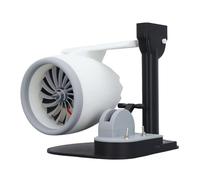 ZASCHMOY Turbofan Desktop per Ventole del Motore a Reazione con Umidificazione a Nebbia - Venuola Innovativa del Motore per Motori a Turbina per il Raffreddamento degli Home Office Blu Blu (rosso)