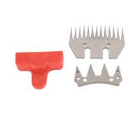 ZASCHMOY Vane/Wing di Sostituzione delle Pecore Professionali 13 Denti Dritti 4 Denti, Pale di Clipper di Pecora in Acciaio Inossidabile per Pecore, Alpaca, Capre