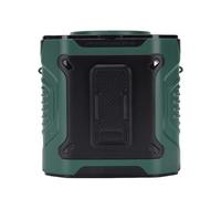 ZASCHMOY Ventilatore da Vita Ricaricabile Tramite USB Indossabile | 100 Regolazioni della velocità | Essenziale per il Campeggio e il Lavoro all'aperto | Arancia (verde scuro)