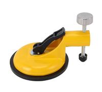 ZASCHMOY Ventosa Regolabile, Livellatrice per Piastrelle da Parete per Carichi Pesanti con Ventosa da 122 Mm e Cuscinetto in Gomma da 6,5 Mm per Lastre di Marmo, Pannelli di Vetro,