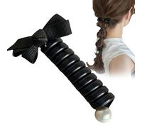 Zasdvn Bobina elastica per capelli - Corda per capelli con papillon