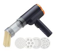 Zasdvn Macchina Per Pasta Elettrica - Macchina per Pasta Automatica | Mixer Portatile con 5 Accessori Senza Fili per Cucina Pizza Preparazione Verdura e