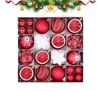 Zasdvn Palline Di Natale - Elettroplaccate E Verniciate - Set Di Palle Di Natale Elettroplaccate Con Gancio Da 6cm | Per Albero Interno Porta d'Ingresso Posto di Lavoro Matrimonio Cortile Giardino