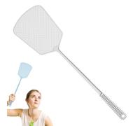 Zasdvn Scacciamosche manuale, per esterni, con manico spesso, strumento pratico per terrazze, picnic, giardino, campeggio, casa, interni ed esterni