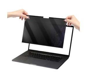 Zasdvn Schermo di Privacy per Computer Portatile,Filtro per Schermo antiriflesso Rimovibile | Copertura Magnetica Contro i curiosi - per Home Studio Aeroporto Lavoro Scrivania Viaggi Pubblico