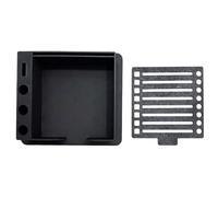 Zasdvn Stencil per foglietti adesivi, contenitore per appunti | Dispenser da scrivania riutilizzabile per scuola, ufficio, casa, studio