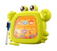 Zasdvn Tabellone da disegno magnetico per bambini - Assortimento interattivo su entrambi i lati, giocattolo sensoriale per la selezione dei colori per bambini, per la casa, la scuola, il compleanno