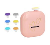 Zasdvn Tagliaunghie per , USB Ricaricabile per Bambini, Lima Unghie con Luce LED e 6 Limette per Casa Viaggio Trasporti Sicuro