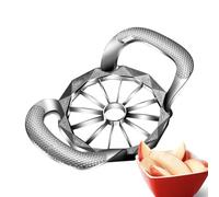 Zasdvn Taglio Frutta E Affetta Frutta | Strumento Manuale 2 In 1 Per 8/12 Fette Uniformi,Attrezzo Per Tagliare Le Pere | Per Insalate Salse Preparazione Pasti Domestica Cibi