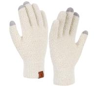 ZASFOU Donna Invernale Guanti Touch Screen Caldo Guanti Maglia Microfibra Elastica Regalo per Donna compleanno Natale Quando fa Freddo