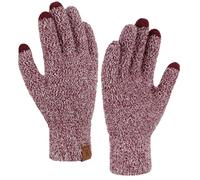 ZASFOU Donna Invernale Guanti Touch Screen Caldo Guanti Maglia Microfibra Elastica Regalo per Donna compleanno Natale Quando fa Freddo