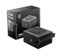 MSI MAG A550BN Alimentatore, Spina EU - 550W, certificato 80 Plus Bronze, ATX PSU, 12V Single-Rail, circuito DC-to-DC, ventola 120mm - 5 anni di garanzia