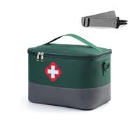 Zasjon Borsa Pronto Soccorso, Borsa per Medicinali Portatile Grande Capacità Kit Pronto Soccorso da Viaggio Porta Medicine Impermeabile Kit pronto Soccorso Casa per Casa, Ufficio, Esterno