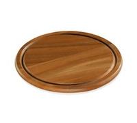 Zassenhaus 055061 Legno Legno Rotondo 25 cm 15 mm Cheese / steak plate acacia