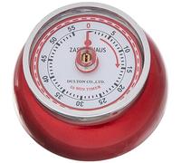Zassenhaus 071849 - Timer da cucina in metallo, colore: Rosso metallizzato