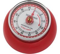 Zassenhaus 072327 Timer da cucina meccanico Rosso 60 min 7 cm 30 mm 144 g Timer