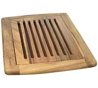 Zassenhaus 55405 - Tagliere per pane, in legno di acacia, 42 x 28 x 2 cm