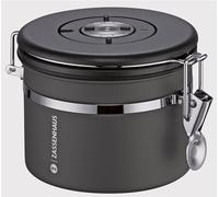 Zassenhaus Barattolo salvafreschezza AROMA 250 g, in acciaio inox, laccato, protezione ottimale dell'aroma grazie alla valvola integrata, con guarnizione in silicone e indicatore della data regolabile