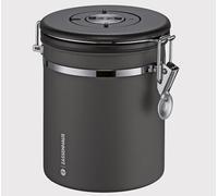 Zassenhaus Barattolo salvafreschezza AROMA 500 g, in acciaio inox, laccato, protezione ottimale dell'aroma grazie alla valvola integrata, con guarnizione in silicone e indicatore della data regolabile