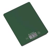 ZASSENHAUS Bilancia digitale da cucina Balance/bilancia digitale con max. 5 kg in incrementi di 1 g, di alta qualità con 2 batterie incluse, 16,5 × 21,5 × 2 cm