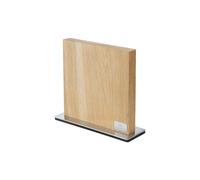 ZASSENHAUS Ceppo portacoltelli magnetico (Quercia/Acciaio inossidabile) marrone