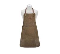 ZASSENHAUS KANSAS GREMBIULE BBQ IN PELLE 56X78 CM MARRONE