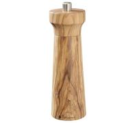 Zassenhaus Macina sale WESTERLAND | legno d'ulivo | con meccanismo in ceramica ad alte prestazioni regolabile | Macinaspezie per sale | 18 cm, Ø 5,4 cm