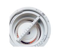 Zassenhaus macinasale Aachen acrilico/acciaio inox, 18 cm Macinaspezie 35315