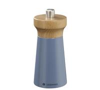 Zassenhaus Macinasale WESTERLAND Deep Sea | legno di faggio laccato | testa in legno di faggio | con meccanismo in ceramica regolabile ad alte prestazioni | Macinaspezie per sale | 12 cm, Ø 5,4 cm