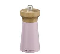 Zassenhaus Macinasale WESTERLAND Lotus, in legno di faggio laccato, testa in legno di faggio, con meccanismo regolabile ad alte prestazioni, macinaspezie per sale, 12 cm, Ø 5,4 cm