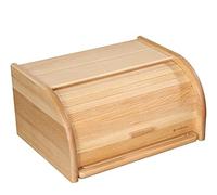 Zassenhaus Portapane Country con coperchio a rullo e tagliere, in legno di faggi