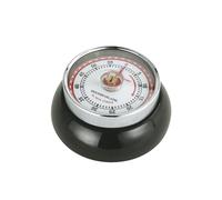 Zassenhaus - Timer da cucina magnetico retrò, timer meccanico classico (nero)-9