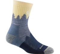 ZASTION Darn Tough Women's Treeline Micro Crew Midweight with Cushion Hiking Sock (Style 1971) -
