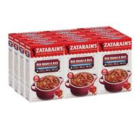 ZATARAIN'S Reduced Sodium Red Beans and Rice, 8-Ounce (Pack of 6)