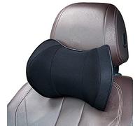 ZATOOTO Cuscino Auto Collo Pillow Memory Foam Supporto Testa Seggiolino Auto Per la Guida, Confortevole Traspirante, Nero