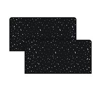 ZATOOTO Parasole Auto Magnetico Finestrino, 100 x 50 cm, 2 Pezzi | Motivo Stelle Nero, Per Bambini E Neonati, Tendina Oscurante Auto, Protezione Privacy, Anti-Uv, Montaggio Rapido