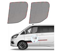 ZATOOTO Parasole Auto per Vetrate Laterali, Zanzariera Auto ad Attrazione Magnetica, Progettato Appositamente per il Ford Transit Custom, Transpirante e Visibile