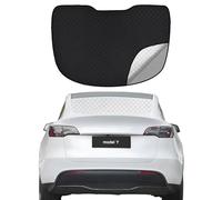 ZATOOTO Parasole per parabrezza posteriore per Tesla Model Y 2019-2024, design a doppio strato per parasole e privacy, grande visibilità parasole, parasole per lunotto posteriore per modello Y