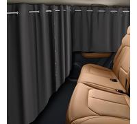 ZATOOTO Tende Divisoria Auto per Privacy Set di 3, Tendine Parasole Magnetica Auto per Bambini, Tenda Oscuranti Finestrini Laterale Camper per Viaggiare Pisolino Grande 160 x 106 cm