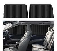 ZATOOTO - Tendine parasole per finestrini laterali dell'auto, magnetiche, colore nero, 2 pezzi, accessori per auto, per mantenere più fresco, per il sonno del bambino