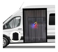 ZATOOTO zanzariera camper con magnetismo, zanzariera auto per Mercedes Vito, Volkswagen Transporter e Volkswagen California, Chiusura magnetica centrale per zanzariera Van