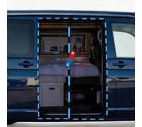ZATOOTO Zanzariera Magnetica Auto per VW T5 T6, Porta Scorrevole, Rete