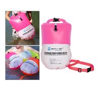 Zattera di Traino Galleggiante con Boa per Il Nuoto in Acqua con Sacca Asciutta