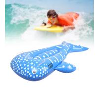 Zattera gonfiabile per bambini, modello balena, 120x75 cm, leggera, ideale