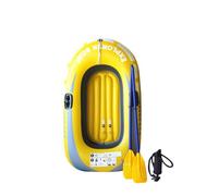 Zattere gonfiabili - Barca gonfiabile per 1/2, resistente PVC portatile, barca da in canoa con doppie pagaie, barca da portatile ispessita pieghevole per sport acquatici all'aperto