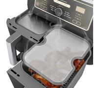 ZauberFry, 2 paraschizzi, efficace paraspruzzi di grasso compatibile con Ninja Foodi MAX Dual Zone AF400EU & AF451EU friggitrice ad aria calda, accessori, protezione per spirale di riscaldamento e