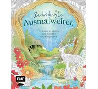 Zauberhafte Ausmalwelten: 50 magische Motive zum Ausmalen und Entspannen | Verwunschene Wälder, Gärten, Baumhäuser und mehr