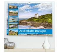 Zauberhafte Bretagne (hochwertiger Premium Wandkalender 2026 DIN A2 quer), Kunstdruck in Hochglanz: Mit dem Wohnmobil und dem Fahrrad durch die Bretagne und bleiben wo es schön ist!